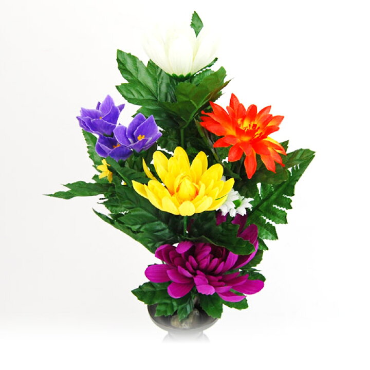 楽天市場 仏花 造花 お供え用仏花 小サイズ 花のみ 枯れない仏花 仏壇用 お供え花 遺骨ペンダント ミニ骨壷の大野屋