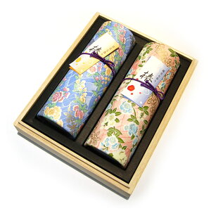 【線香(ギフト用)】線香 進物 花くらべ 利休椿 甘/優 2本入 桐箱 微煙 奥野晴明堂 【微煙線香】[彼岸 贈答 お悔やみ 墓参用品 墓参り お線香を送る 喪中見舞い お彼岸 桐箱 贈答用 お悔み