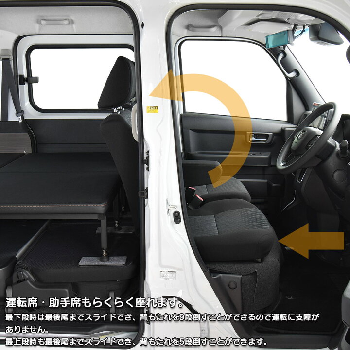 楽天市場】新型 アトレー ベッドキットm.flat スタンダードレザー 