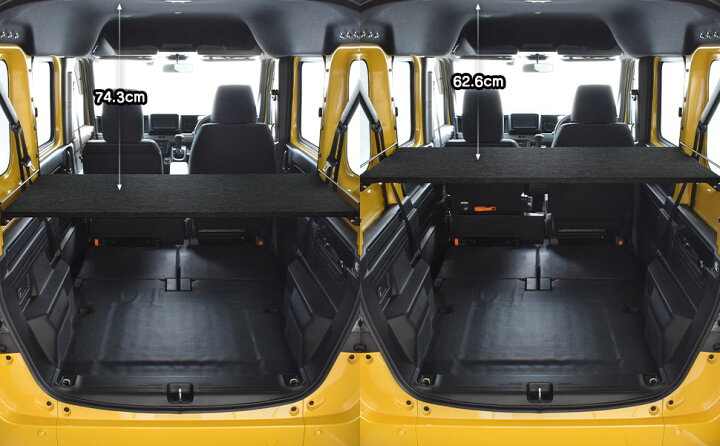 楽天市場】N-VAN 棚キットJJ1/JJ2 専用 エヌバン ユーティリティナット 