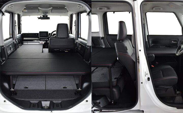 楽天市場】スペーシア m.flat ベッドキット MK53S専用レザータイプ 
