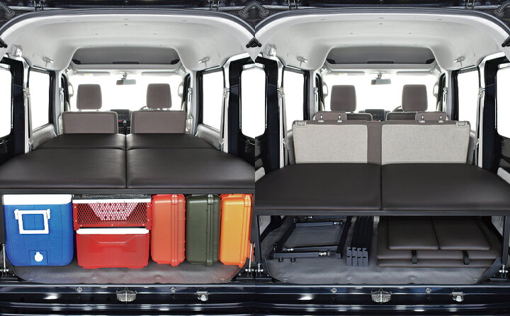 楽天市場】DA17V エブリィバン JOIN/JOINターボ専用 高床式 ベッド 