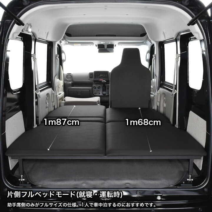 楽天市場】DA17V エブリィバン PC/PA/GA専用 ロータイプ ベッドキット 