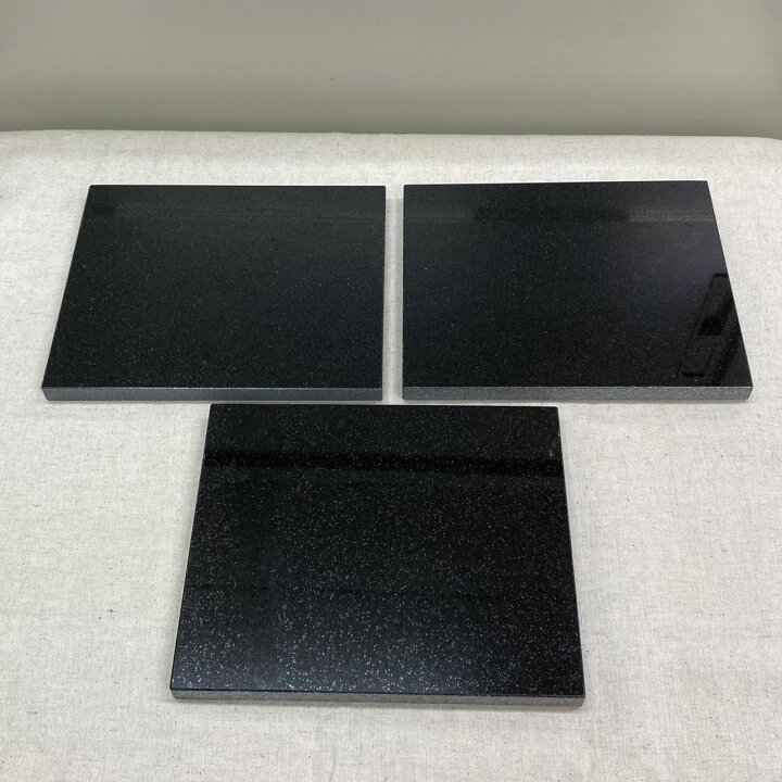 楽天市場】黒御影石 ストーンプレート 山西黒 裏面溝あり約13×約195×約 