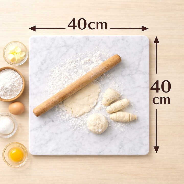 楽天市場】大理石のし台 40×40cm Lサイズ パンこね台パン作り お菓子 