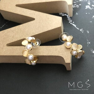 【メール便送料無料】円環フープピアス フープピアス 円 サークル 円環 丸 ボール パール シェル ピアス アクセ アクセサリー シンプル レディース 大人 両耳 定番 インスタ 韓国 普段使い