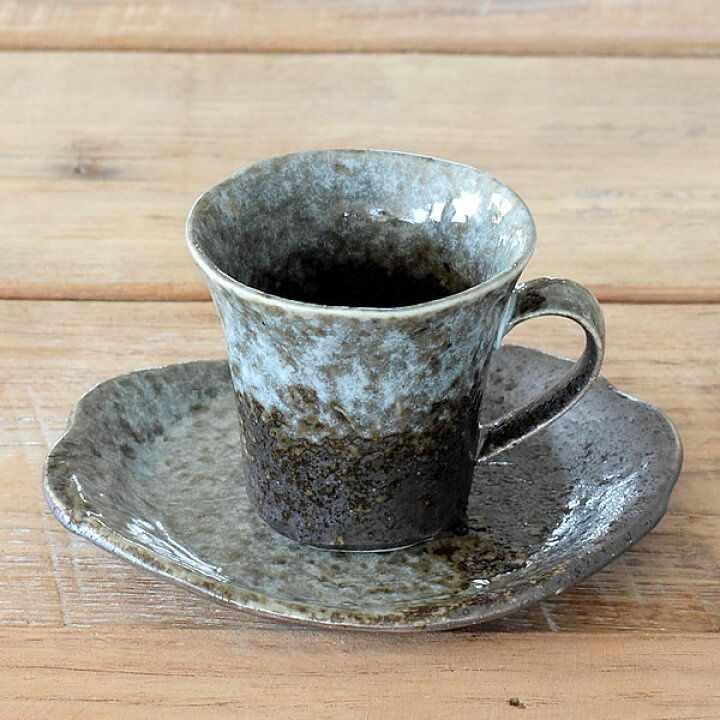 楽天市場 食器 コーヒーカップ おしゃれ カップソーサー 和食器 モダン 美濃焼 珈琲 アウトレット カフェ風 湖水カップ ソーサー おしゃれ食器の通販m Home Style