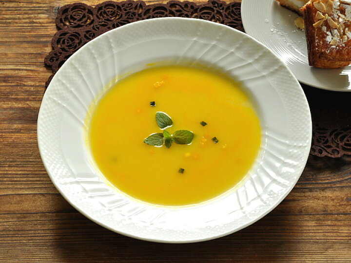楽天市場 食器 カレー皿 おしゃれ 美濃焼 スープ皿 深皿 アウトレット カフェ風 白磁 ポーセラーツ ジノリ風アンジェスープ皿23 8cm おしゃれ食器の通販m Home Style
