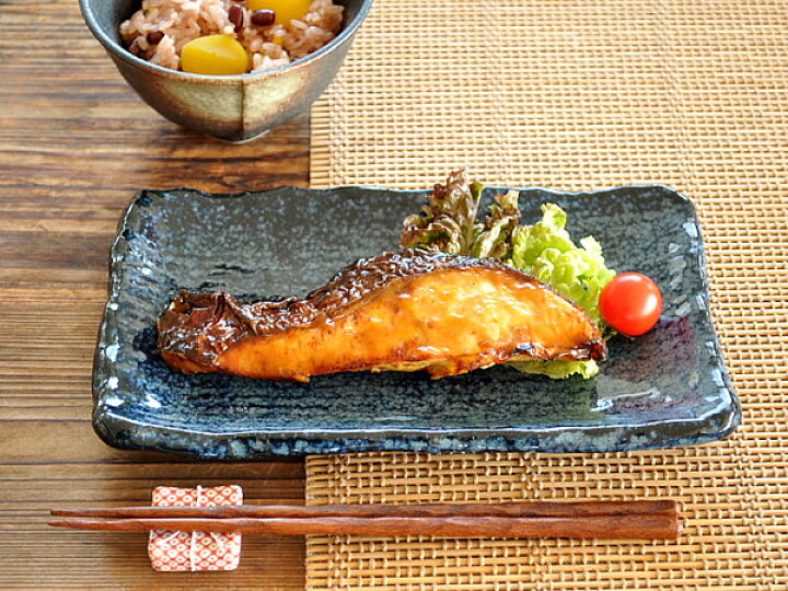 楽天市場 食器 取り皿 おしゃれ 和食器 モダン 美濃焼 角皿 焼き物皿 アウトレット カフェ風 窯変ネイビー居酒屋さんのお魚皿 おしゃれ食器の通販m Home Style