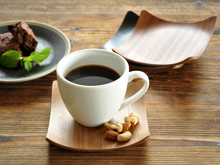 楽天市場 食器 コースター おしゃれ 木製 茶托 角形 スクエアー アウトレット カフェ風 正角コースター おしゃれ食器の通販m Home Style