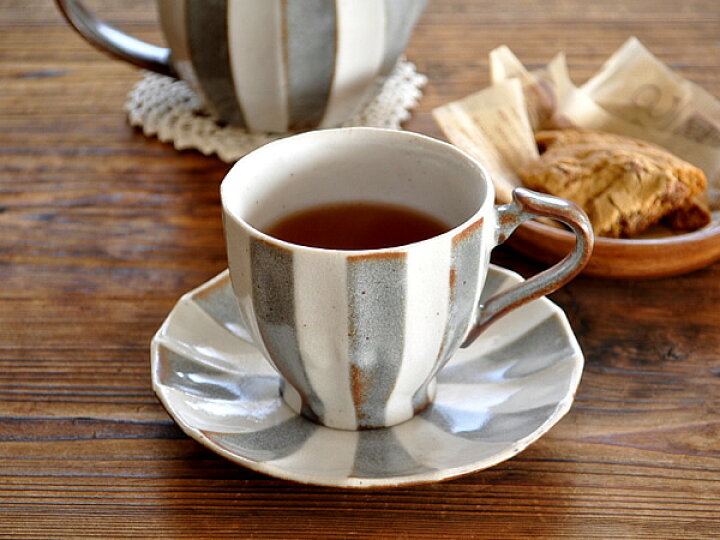 楽天市場 食器 コーヒーカップ おしゃれ カップソーサー 和食器 モダン 美濃焼 珈琲 アウトレット カフェ風 グレー バチカンカップ ソーサー おしゃれ食器の通販m Home Style