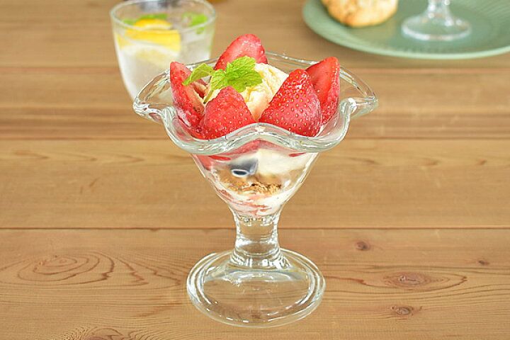 楽天市場 食器 デザートカップ おしゃれ アイスカップ パフェ サンデーカップ 高台 ボウル 中鉢 取り鉢 カフェ風 プリマベラ おしゃれ食器の通販m Home Style