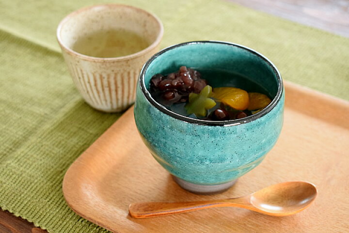 楽天市場 食器 小鉢 おしゃれ 和食器 モダン 美濃焼 ボウル 高台 アウトレット カフェ風 土物トルコブルーデザート鉢 おしゃれ食器の通販m Home Style