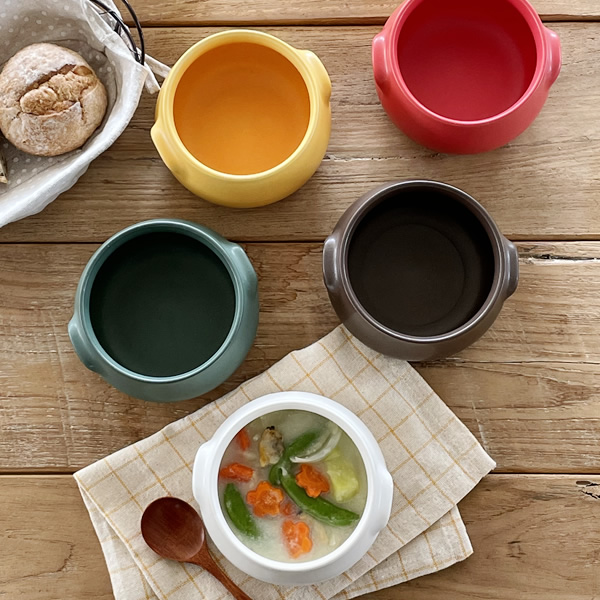食器 スープボウル おしゃれ 日本製 シチュー皿 グラタン皿 直火 アウトレット カフェ風 5カラーオニオンスープグラタン |  おしゃれ食器の通販M’home style