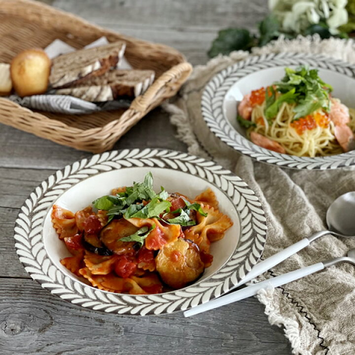 楽天市場 食器 パスタ皿 おしゃれ 美濃焼 大皿 深皿 サラダボウル アウトレット カフェ風 ブロウスープ皿 Offセール おしゃれ食器の通販m Home Style