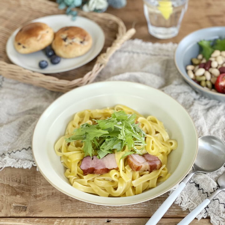 楽天市場 食器 カレー皿 パスタ皿 おしゃれ ボウル 深皿 アウトレット カフェ風 エッジラインカレー パスタボウル おしゃれ食器の通販m Home Style