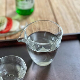 食器 おしゃれ グラス （P-6697）Tebineri片口フリーカップ タンブラー 冷酒徳利 酒器 日本製 食洗機対応 ガラス てびねり アウトレット カフェ風