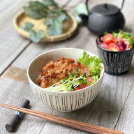 【クーポン配布中】食器 和食器 おしゃれ どんぶり 彫十草お好み丼（小） モダン 丼ぶり 美濃焼 小丼 ア…