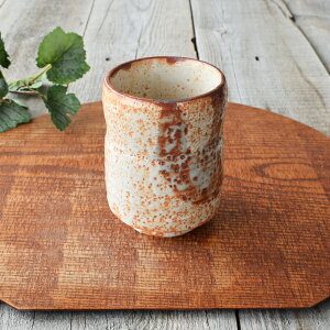 【2,000円OFFクーポン10/27 9:59まで】【限定38個】食器 和食器 おしゃれ 湯呑み 赤志野寿司湯呑み モダン コップ 湯のみ 美濃焼 アウトレット カフェ風