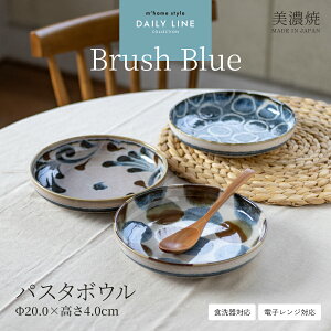 �y10%OFF�N�[�|��1/5 23:59�܂Łz�yBrush Blue�z�p�X�^�{�E���^�p�X�^�M �J���[�M ������� ���Z�� �H�� �a�H�� ��M ���M �[�M �ێM �� �唫 20cm �v���[�g �����v���[�g ���� ���� ���{�� �u���b�V