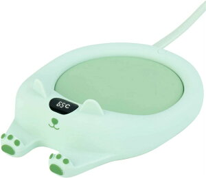 マグウォーマー カップウォーマー 保温コースター マグカップウォーマー USB給電式 55℃恒温 3段温度調整 カップ加熱器 卓上 コップ 保温器 コーヒー/牛乳/水 温度維持 職場 家庭 飲み物 ドリ