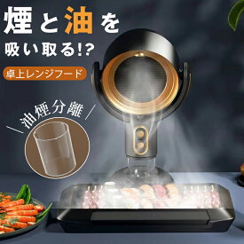卓上レンジフード 焼肉 卓上吸煙機 超静音 3000MAh ポータブル 換気扇マイナスイオン 卓上換気扇 ミニ USB式 低騒音 2段ギア調整風力 小型吸煙機 移動可能 空気清浄機 マイナスイオン 屋内バーベキュー 家庭用換気扇