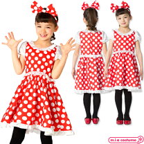 楽天市場】ハロウィン 衣装 子供（柄ドット・水玉）の通販