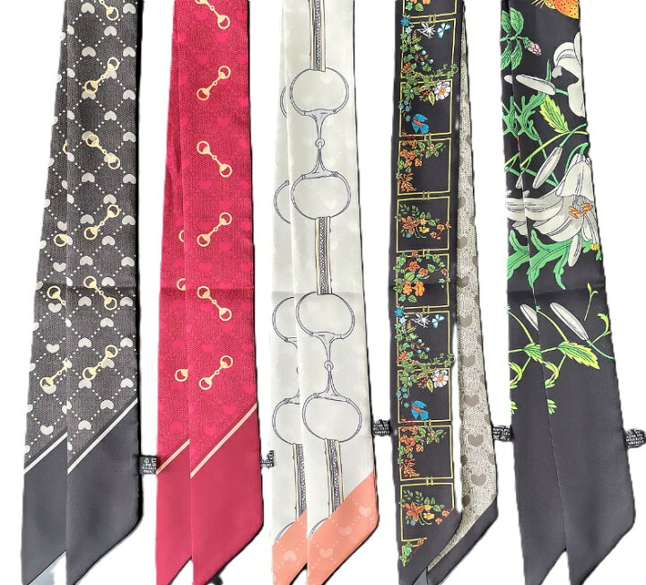 楽天市場】細スカーフ バッグハンドル用 ハイブランド風スカーフ  