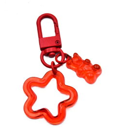 キーホルダー アクセサリー フック チャーム パーツ ハンドクラフト 手芸 金属キーホルダー ハンドメイド 入園入学 手作り小物 引っかける デコ素材 デコレーション キャラクター ストラップチェーン 推し活