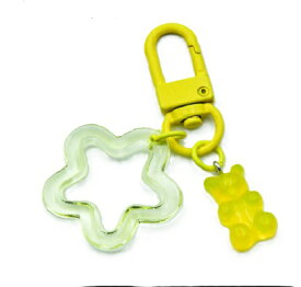 キーホルダー アクセサリー フック チャーム パーツ ハンドクラフト 手芸 金属キーホルダー ハンドメイド 入園入学 手作り小物 引っかける デコ素材 デコレーション キャラクター ストラップチェーン 推し活