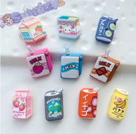 立体ドリンクボトルパッケージ　キャラデコデコパーツ イヤリングパーツ ハンドクラフト 手芸　アメリカンテイスト ハンドメイド キーホルダー　韓国 ハンドクラフト 子供向けおもしろグッズ