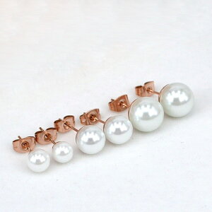 sAX AM[Ή T[WJXeX 316L [YS[h sNS[h p[  zCg 4mm 6mm 8mm fB[X  p[sAX ^ simulated pearl i tH[}  