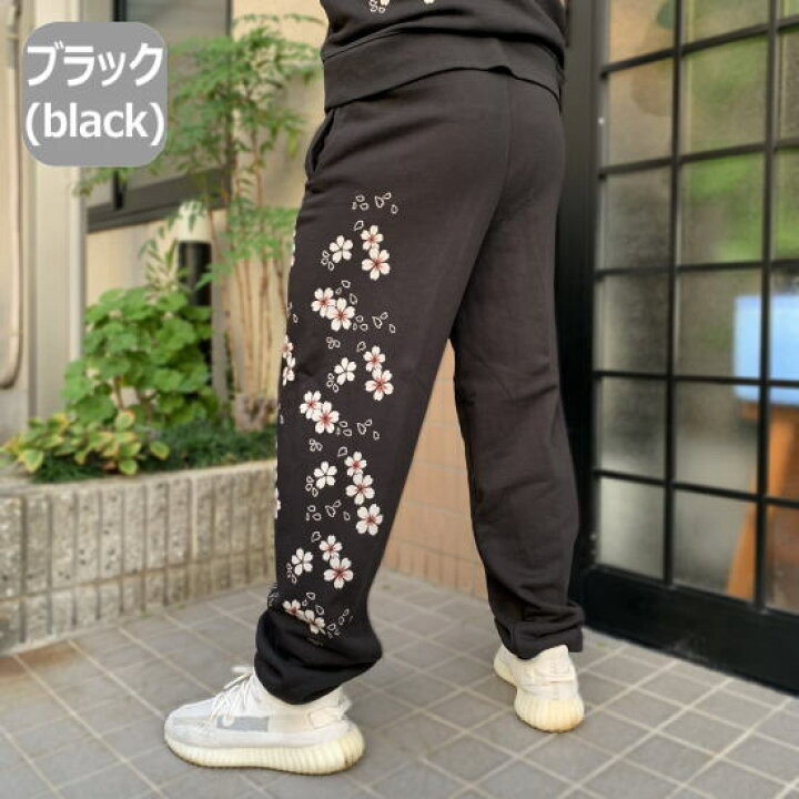 楽天市場】和柄上下セット【3L〜5L】トレーナー「手描き友禅 桜 