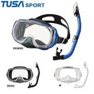 [ TUSA Sport ] ツサスポーツ シュノーケリングセット2点（大人用）UC0109