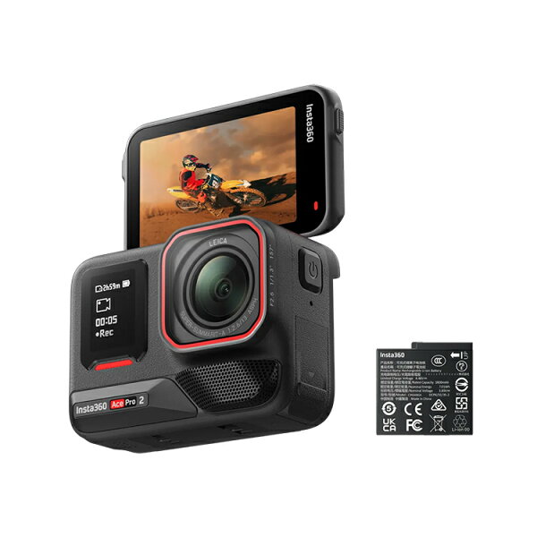 [ Insta360 ] Ace Pro 2 シングルバッテリー CINSBBGA-SB アクションカメラ インスタ360