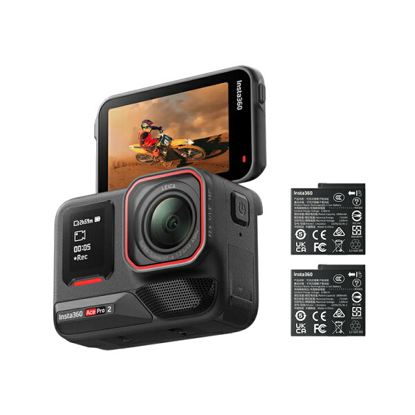 [ Insta360 ] Ace Pro2 デュアルバッテリーキット CINSBBGA-DB アクションカメラ インスタ360