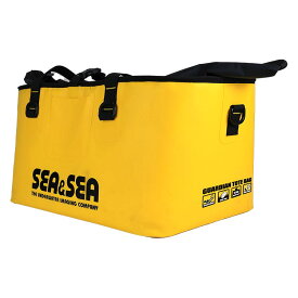 [ SEA&SEA ] ウォータープルーフメガトートバッグ YELLOW SUB MEGA TOTE 12510