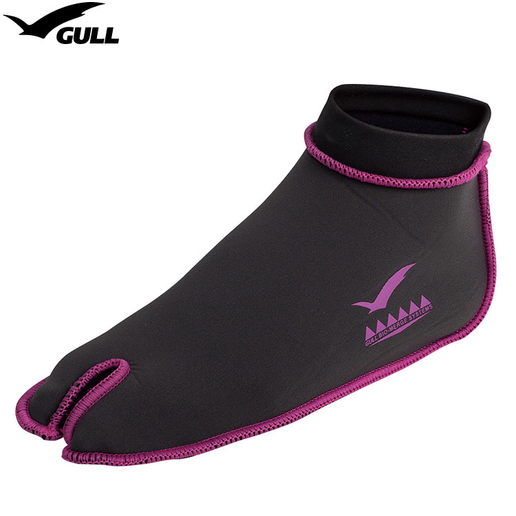 メーカー公式ショップダイビング ソックス GULL ガル FIN SOCKS（フィンソックス） ローズピンク GA-5640B ダイビング用ブーツ