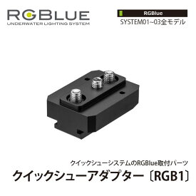 [ RGBlue ] アールジーブルー QSA-RGB1 クイックシューアダプター RGB1