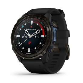 [ GARMIN ] ガーミン Descent Mk3i 51mm Carbon Gray DLC Ti/Black ダイブコンピューター トランスミッター対応 010-02752-32