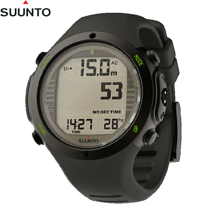 楽天市場】[ SUUNTO ] スント D6i NOVO STEALTH ダイブコンピューター  