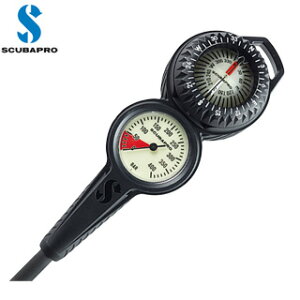 [ SCUBAPRO ] �X�L���[�o�v�� 05-022-213 2GAUGE IN LINE CONSOLE�i2�Q�[�W�C�����C���R���\�[���j