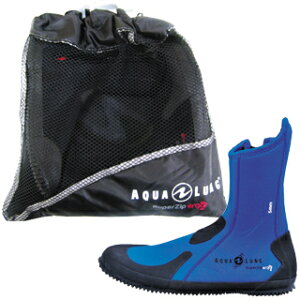 ダイビング ブーツ [ AQUALUNG ] アクアラング ERGO Boots エルゴ ブーツ (ブルー)