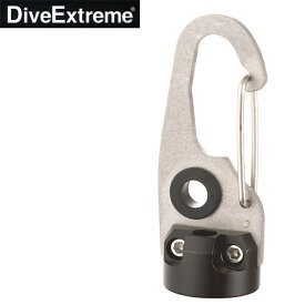 [ DiveExtreme ] ダイブエクストリーム DEカラビナフック (LEDダイブライト DL1001用) DL-CH-01