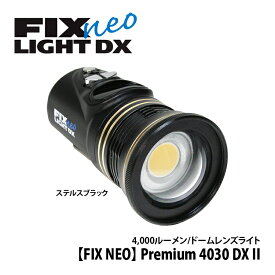[ Fisheye ] フィッシュアイ Fisheye FIX NEO Premium 4030 DX II (ステルスブラック)フィックスネオプレミアム4030DX2 水中ライト