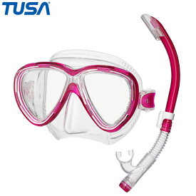 [ TUSA ] マスク スノーケル 2点セット 女性向け フリーダムワンプロ M211S + スノーケル SP451 女性や口の小さな方向け 軽器材 2点セット ダイビング