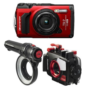 �L���b�V���o�b�N [ OM SYSTEM ] Tough TG-7 + �����O���C�g DL2001 �����}�N���B�e�Z�b�g