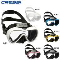 [ クレッシー ] A1 MASK クリアレンズ アンチフォグ CRESSI クレッシー [ ダイビング用一眼マスク ]