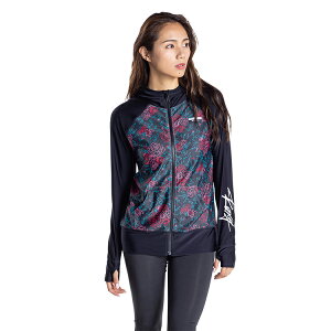 ROXY LV[ ROXY X ELEY KISHIMOTO bVp[J[ UVJbg [BLK]