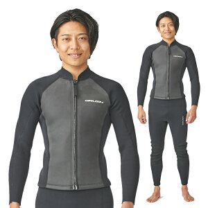 [ GRUSH ] 3mm  ^bp[ 3mm LS Mesh Jacket Mens